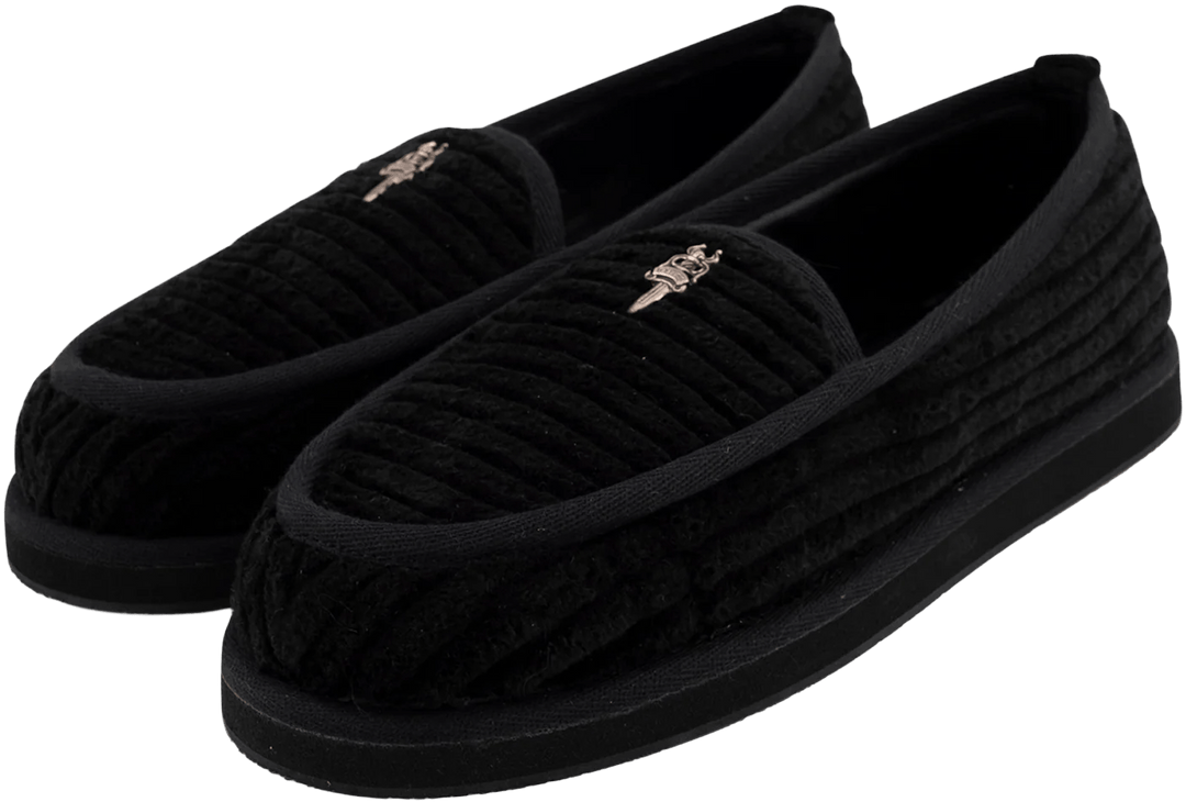 Chrome Hearts 'Black' Dagger Slippers