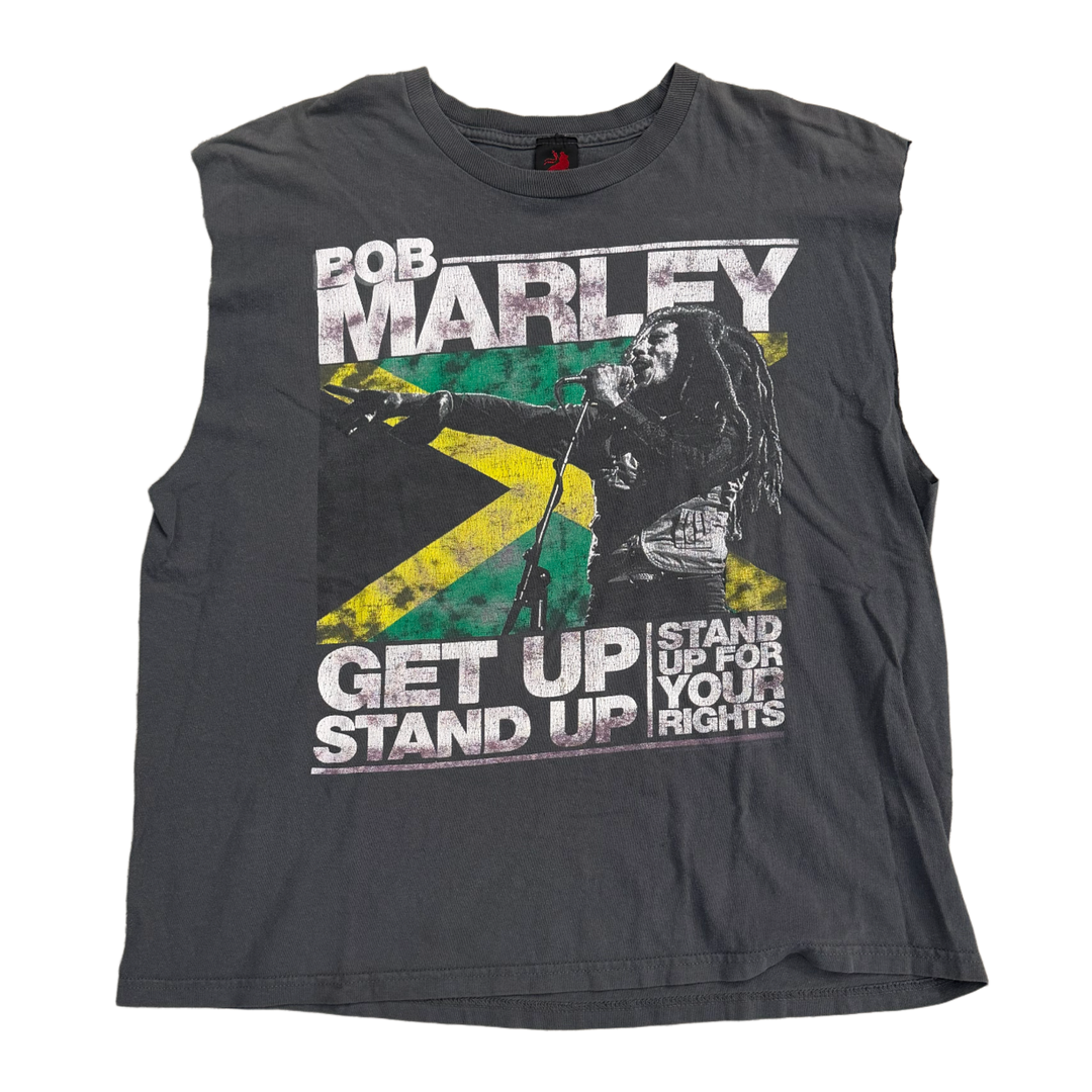 Bob Marley 'Get Up' Vintage Cutoff