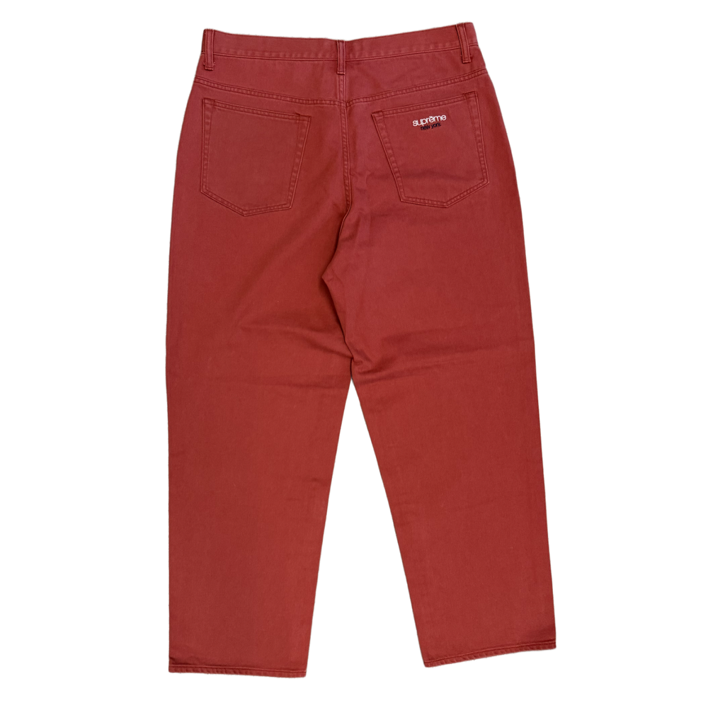 Supreme 'Red Clay' Denim Jeans
