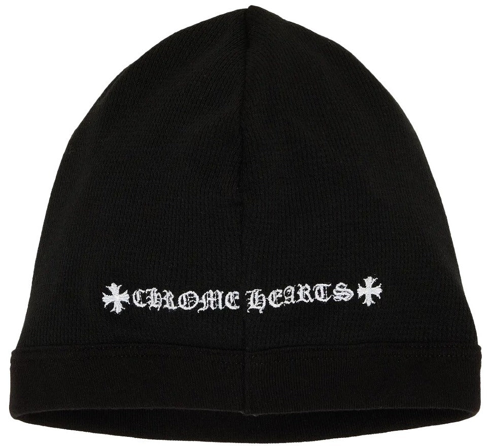 Chrome Hearts Cross Logo Skull Cap Beanie Black