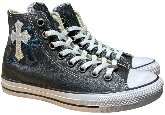 Chrome Hearts 'Triple Cross Patch' Converse