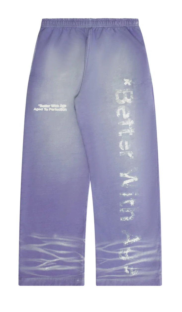 *Better With Age 'In Case You Forgot' Vintage Plum Sweatpants