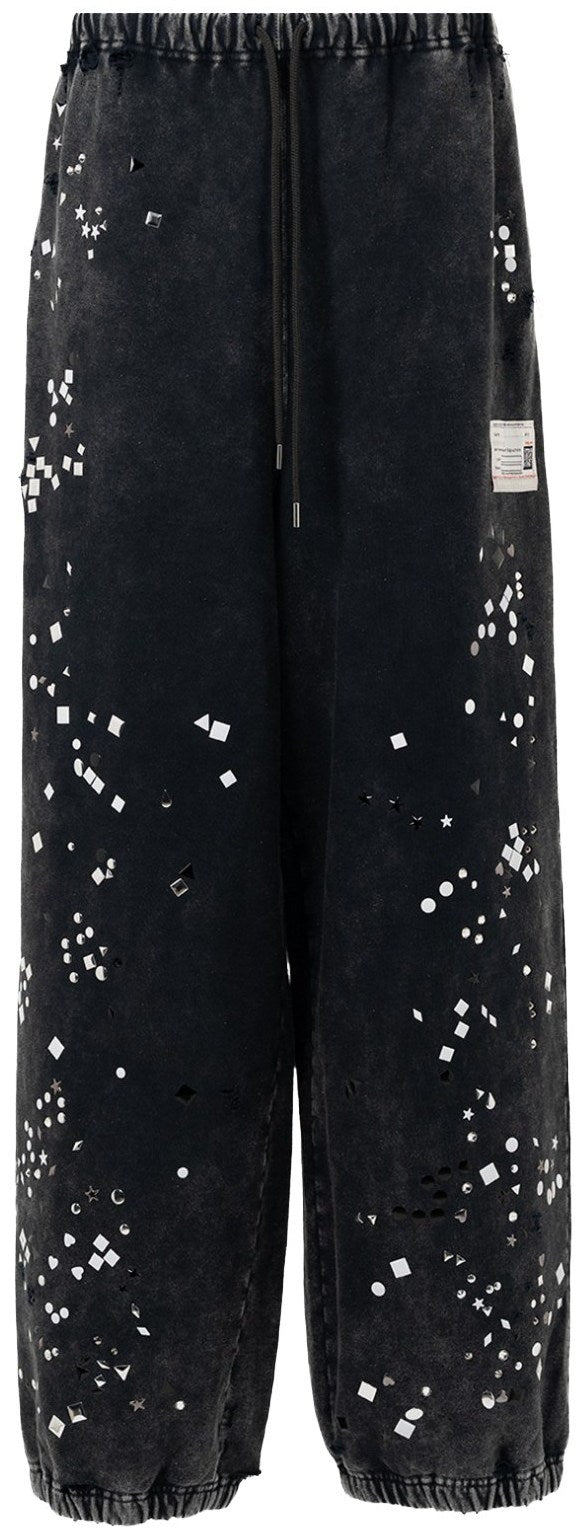 Maison Mihara Yasuhiro 'Embellished' Black Sweatpants