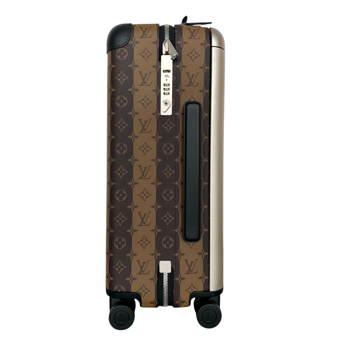Louis Vuitton 'Nigo Brown Duck' Brown Monogram Horizon 55 Suitcase