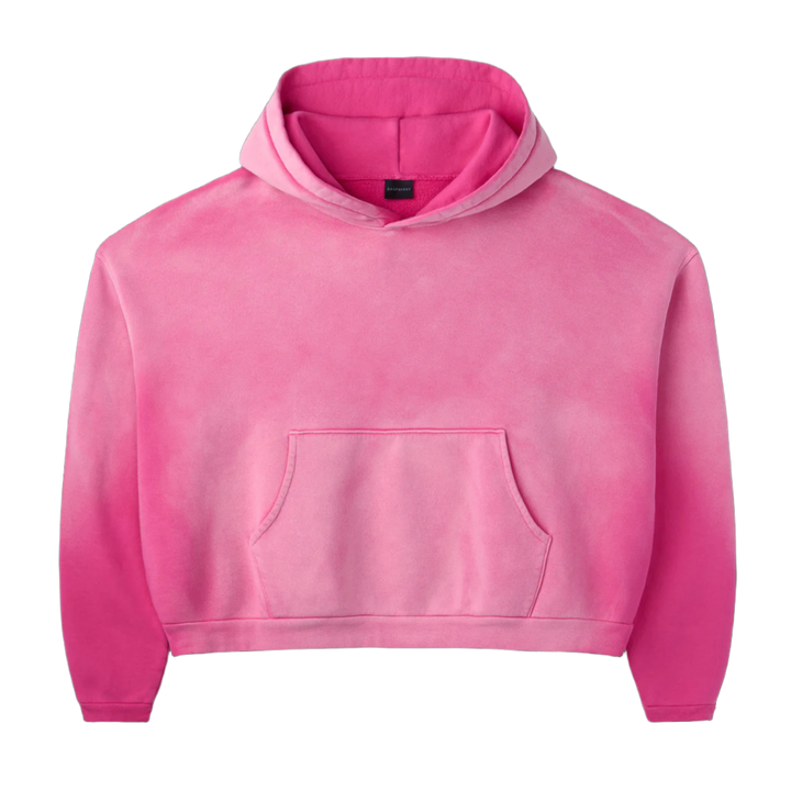 Gold+Vintage Gallery Raspberry Hills 'Faded Pink' Hoodie