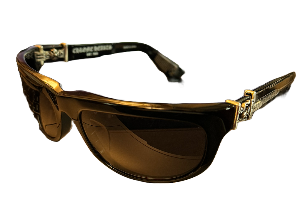 Chrome Hearts 'Tryassagain' Black Sunglasses