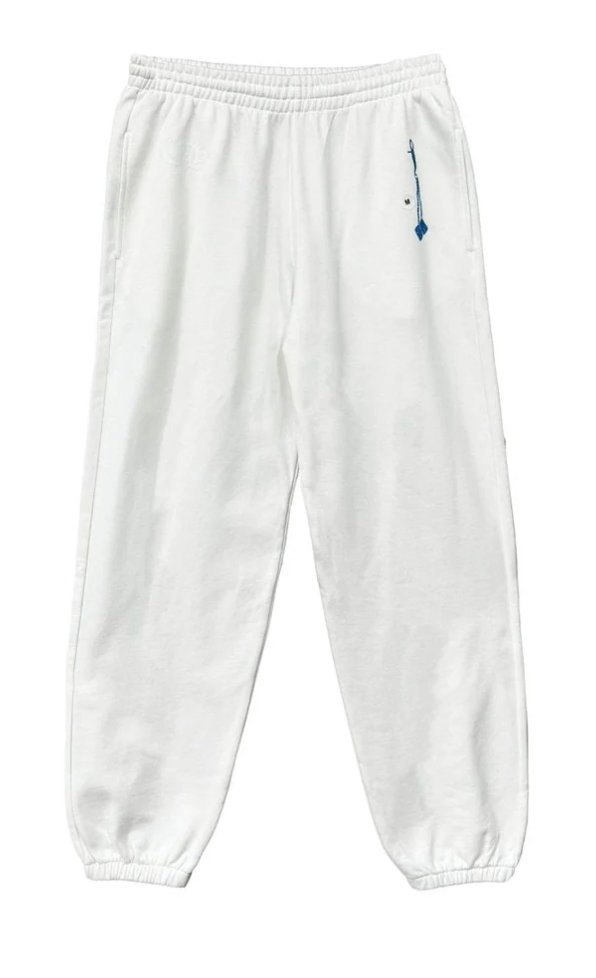 Chrome Hearts Las Vegas Exclusive 'Dice' White Sweatpants
