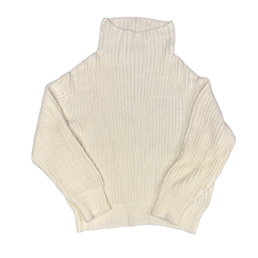Amiri 'Off-White Ribbed-Knit Turtleneck' Sweater