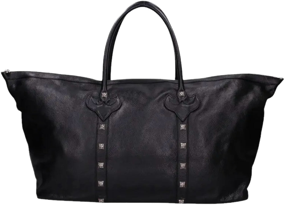 Chrome Hearts 'Monica' Pyramid Studded Large Duffle Bag