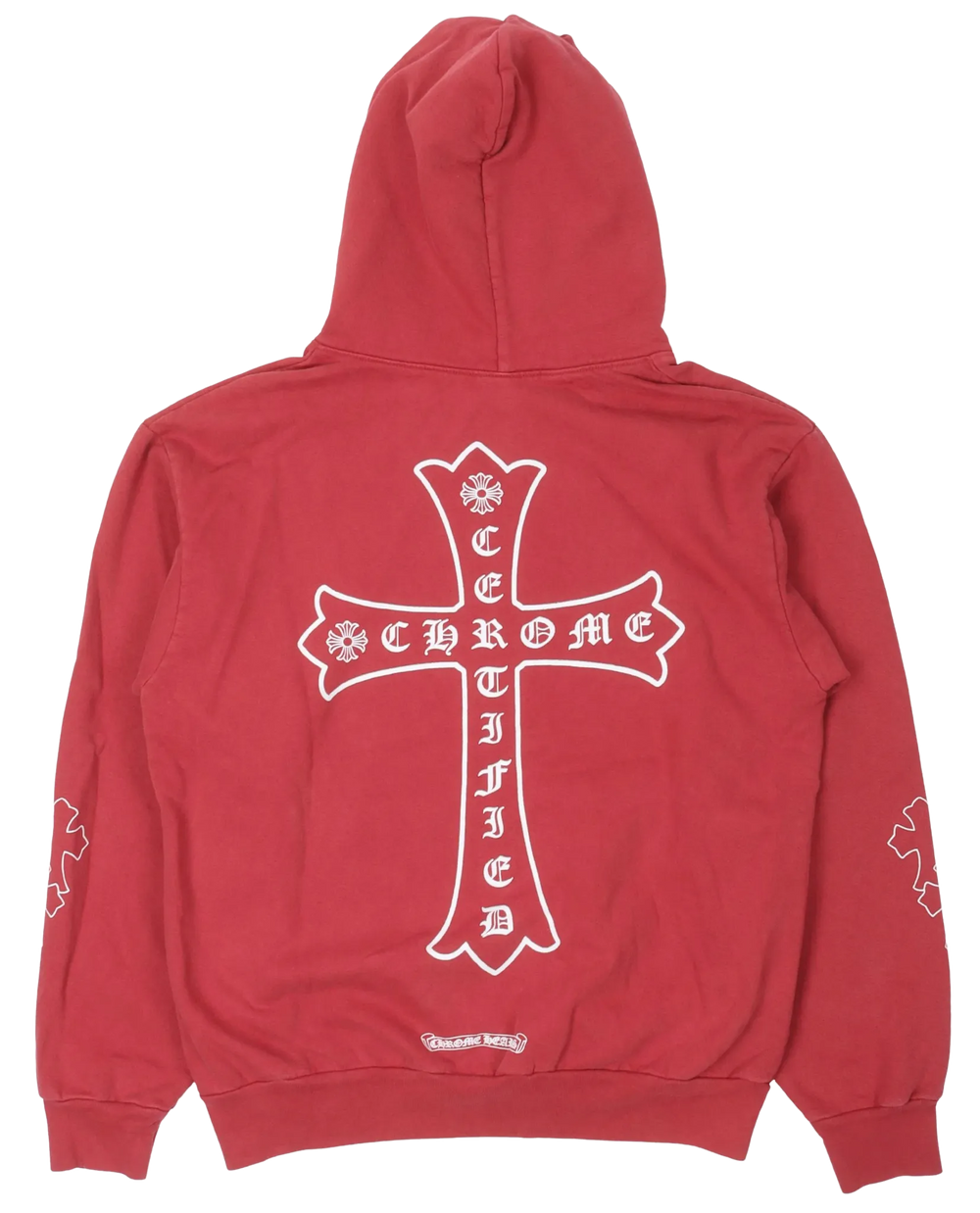 Chrome Hearts x Drake CLB 'Washed Red' Hoodie
