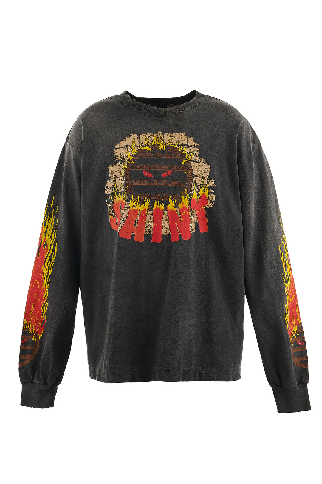 Saint Michael Live In Hell Long Sleeve Tee Shirt