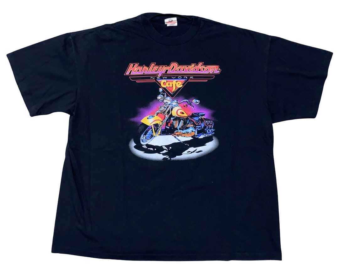 Harley Davidson 'New York Cafe' Vintage Tee