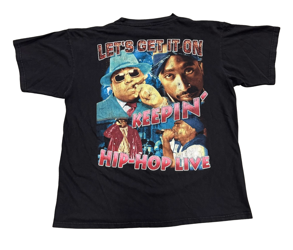 2pac x Notorious B.I.G. 'In Loving Memory' Vintage Tee