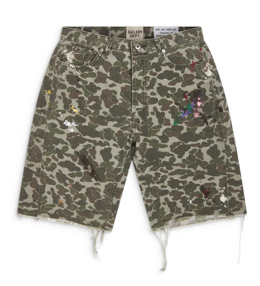 Gallery Dept. 'Road Camo' Ventura Shorts