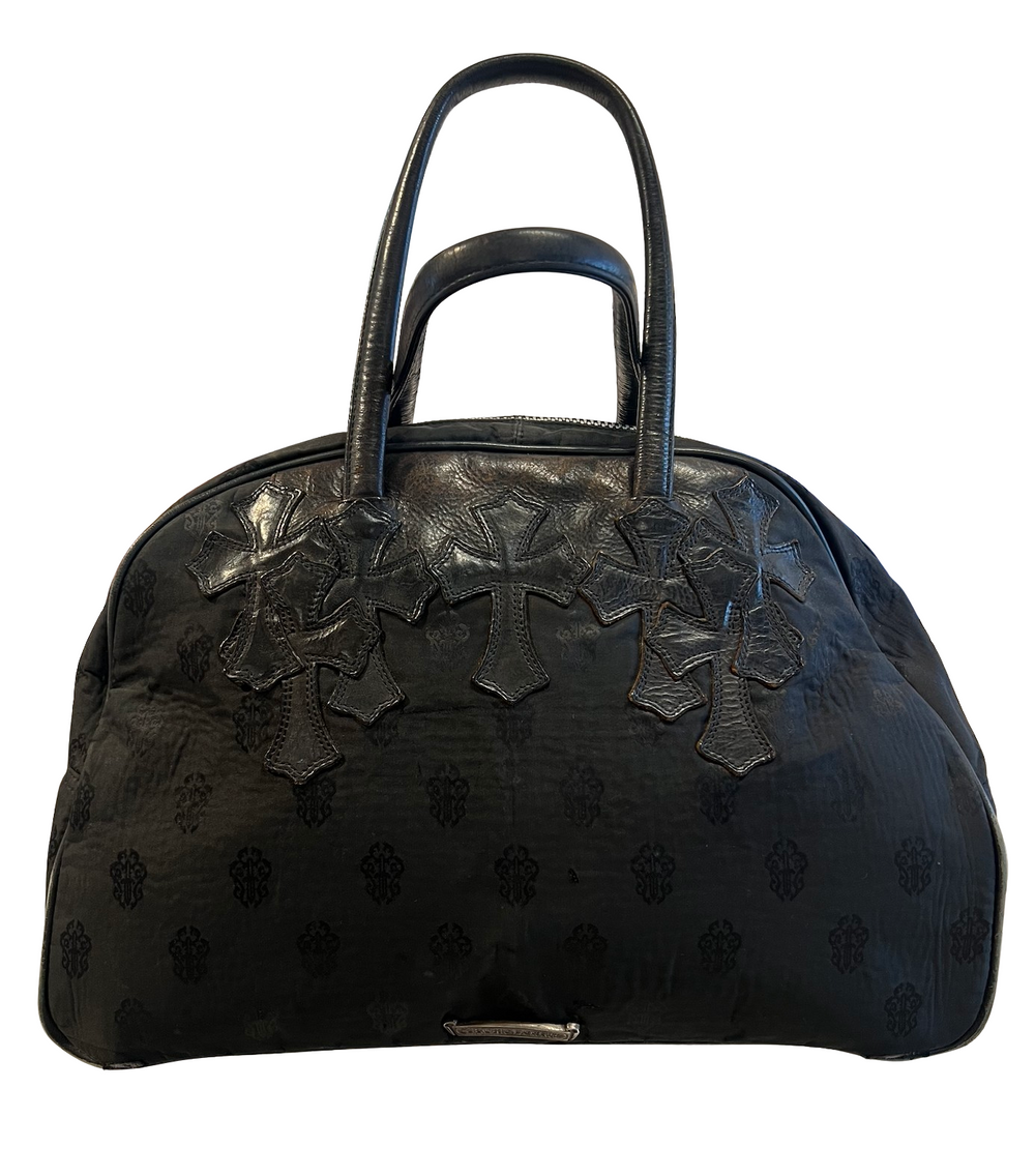 Chrome Hearts '14 Patch' Nylon Bowling Bag