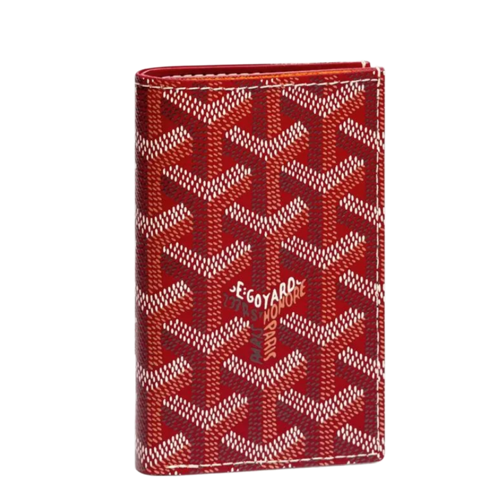 Goyard Saint-Pierre 'Red' Card Wallet