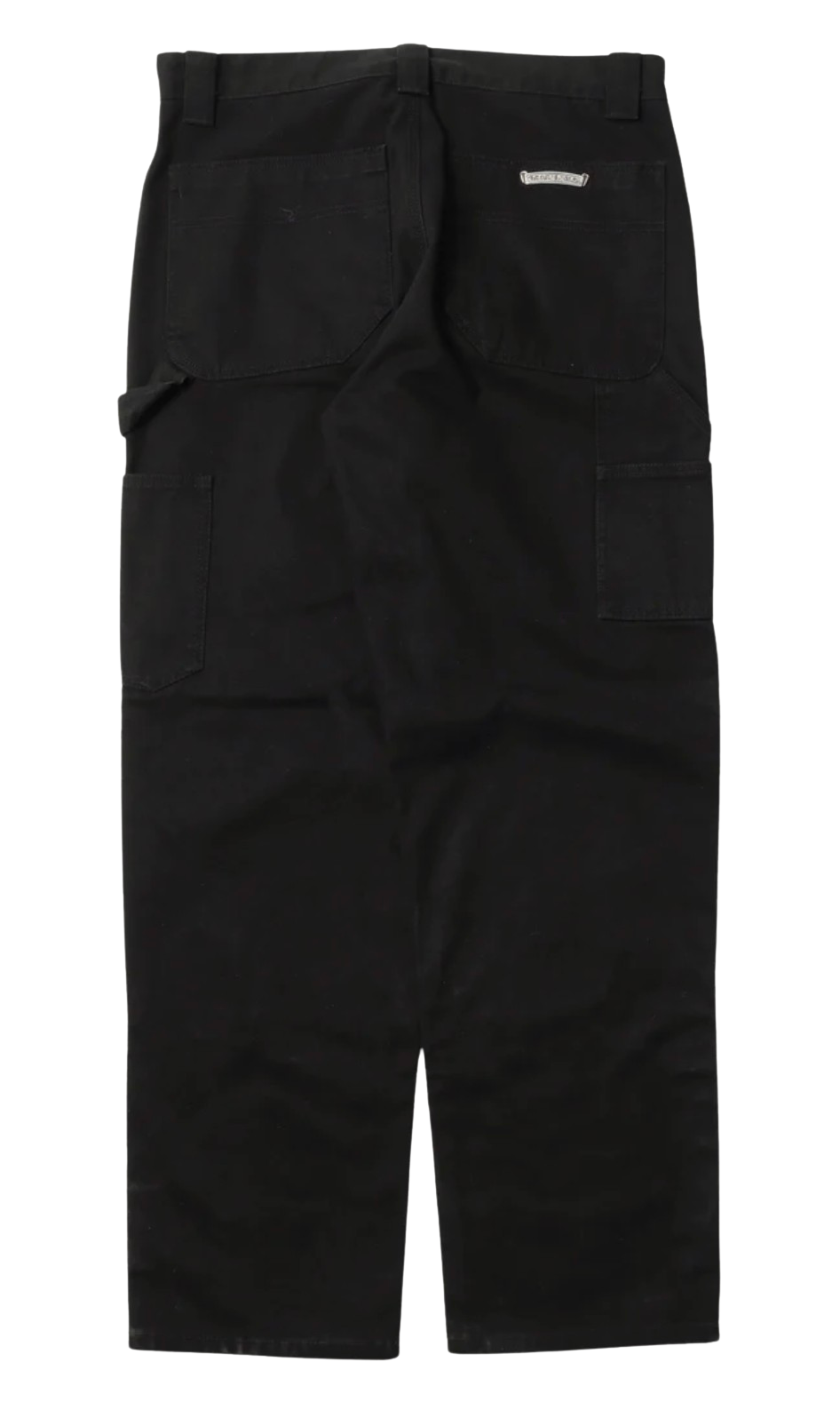 Chrome Hearts 'Double Knee' Black Carpenter Pants