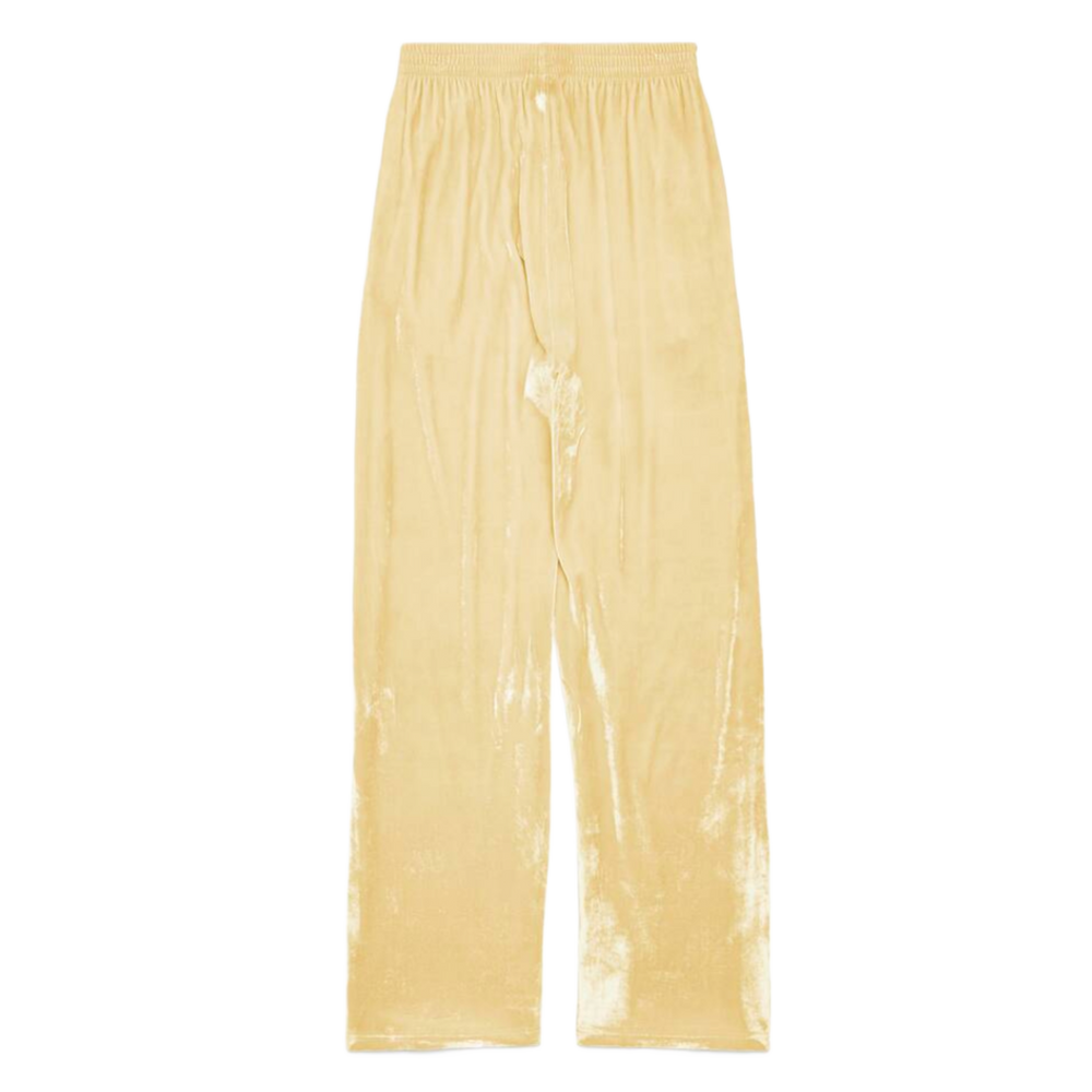 Balenciaga 'Velvet Cream' BB Paris Icon Sweatpants