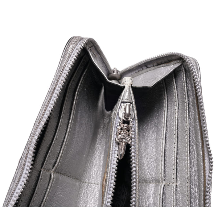 Chrome Hearts 'Metallic Gold' Triple Cross Wallet