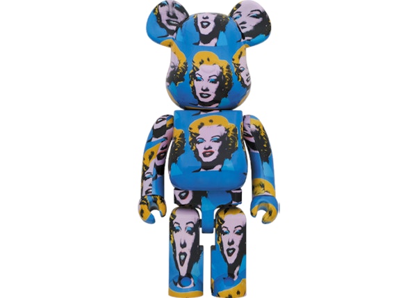 Bearbrick x Andy Warhol x Marily Monroe 1000%