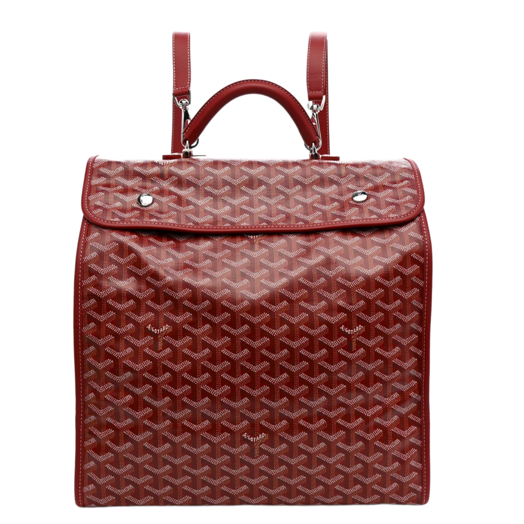 Goyard Saint Leger 'Burgundy Red' Backpack