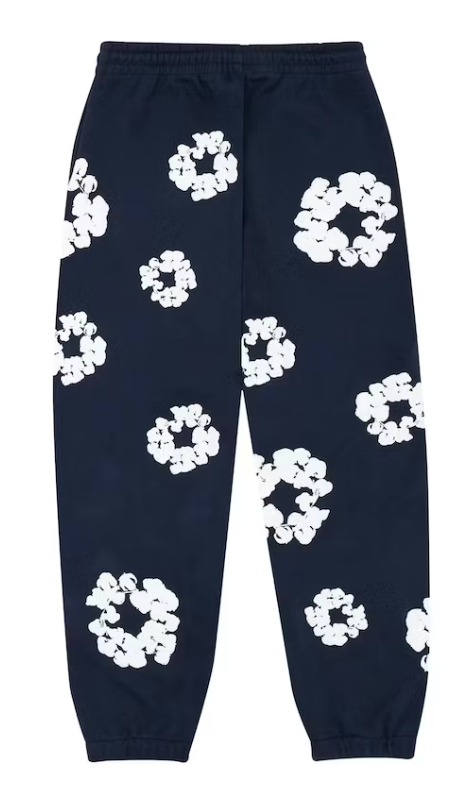 Denim Tears The Cotton Wreath Sweatpants Navy