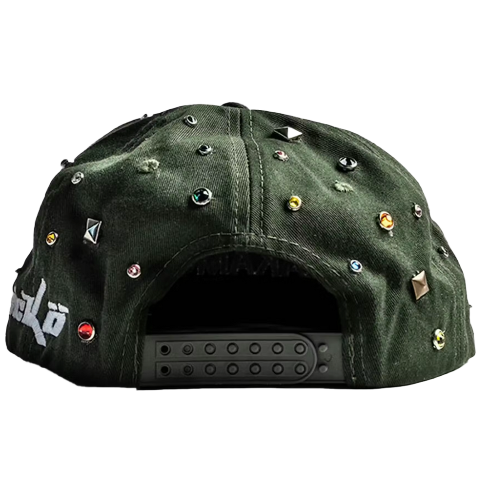 Satoshi Nakamoto x Sicko 'Green' Studded Hat