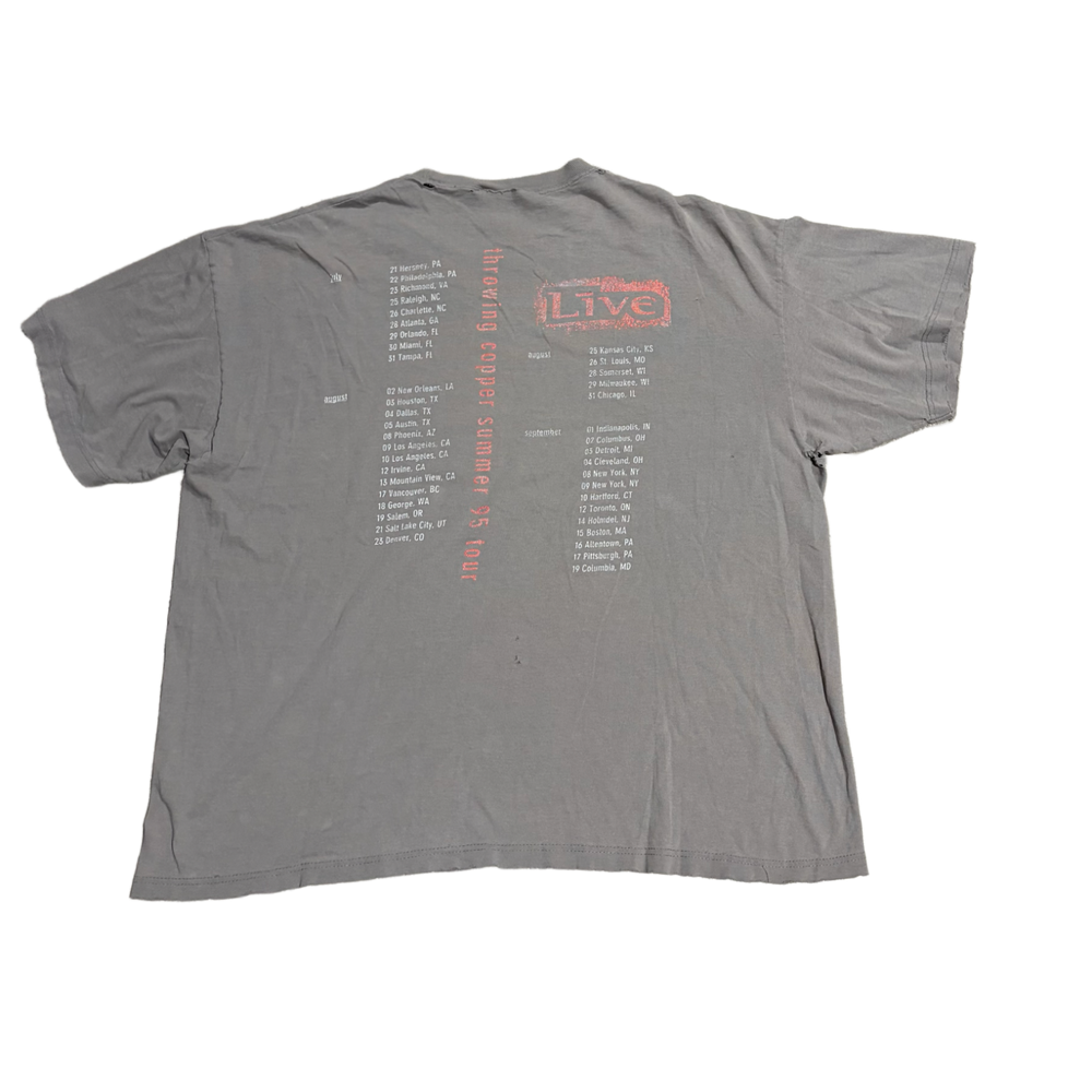 Vintage 'Grey' Throwing Copper 1994 Tour Band Tee