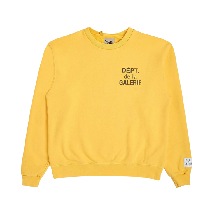 Gallery Dept. 'Yellow' French Logo Crewneck