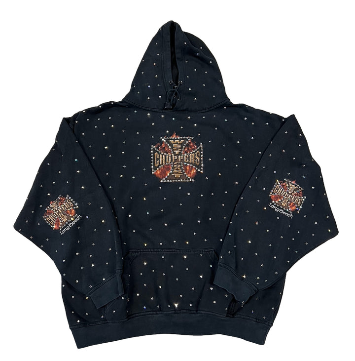 West Coast Choppers 'Long Beach' Rhinestone Hoodie
