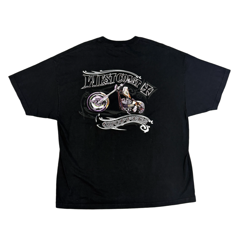 West Coast Choppers 'Purple Chopper' Vintage Tee