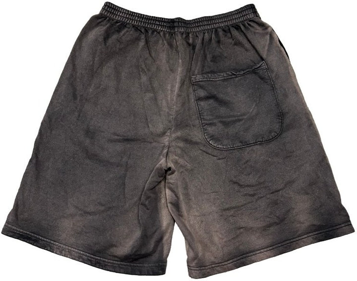 Bossi 'Red Dagger' Rhinestone Sweatshorts