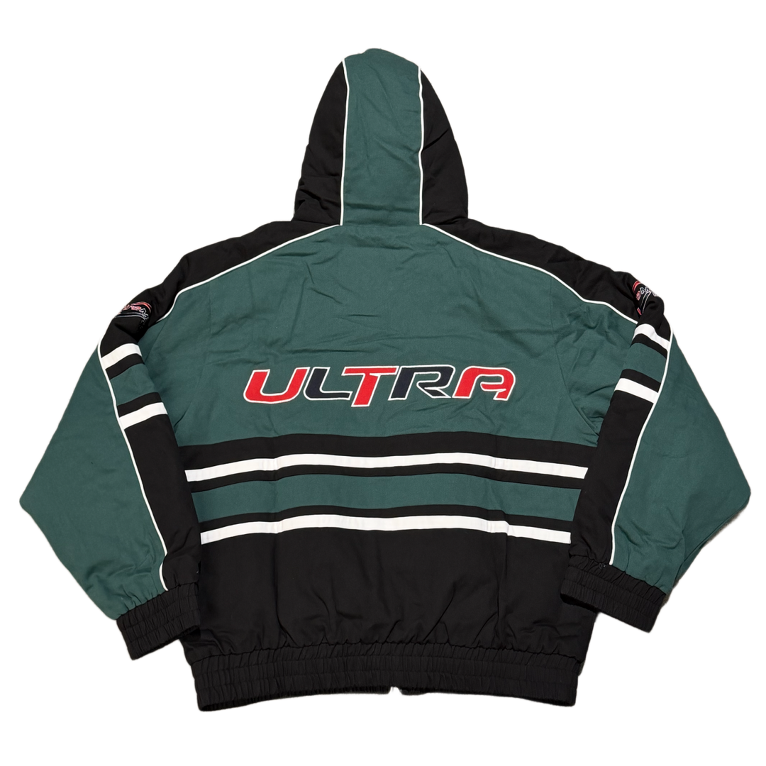 Ultra Wrld 'Move Intl' Green Puffer Jacket