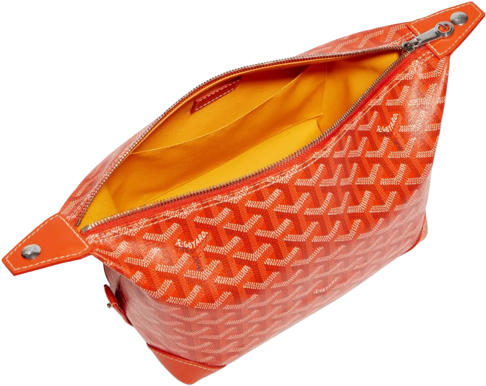 Goyard Bowling 25 Toiletry Bag Orange