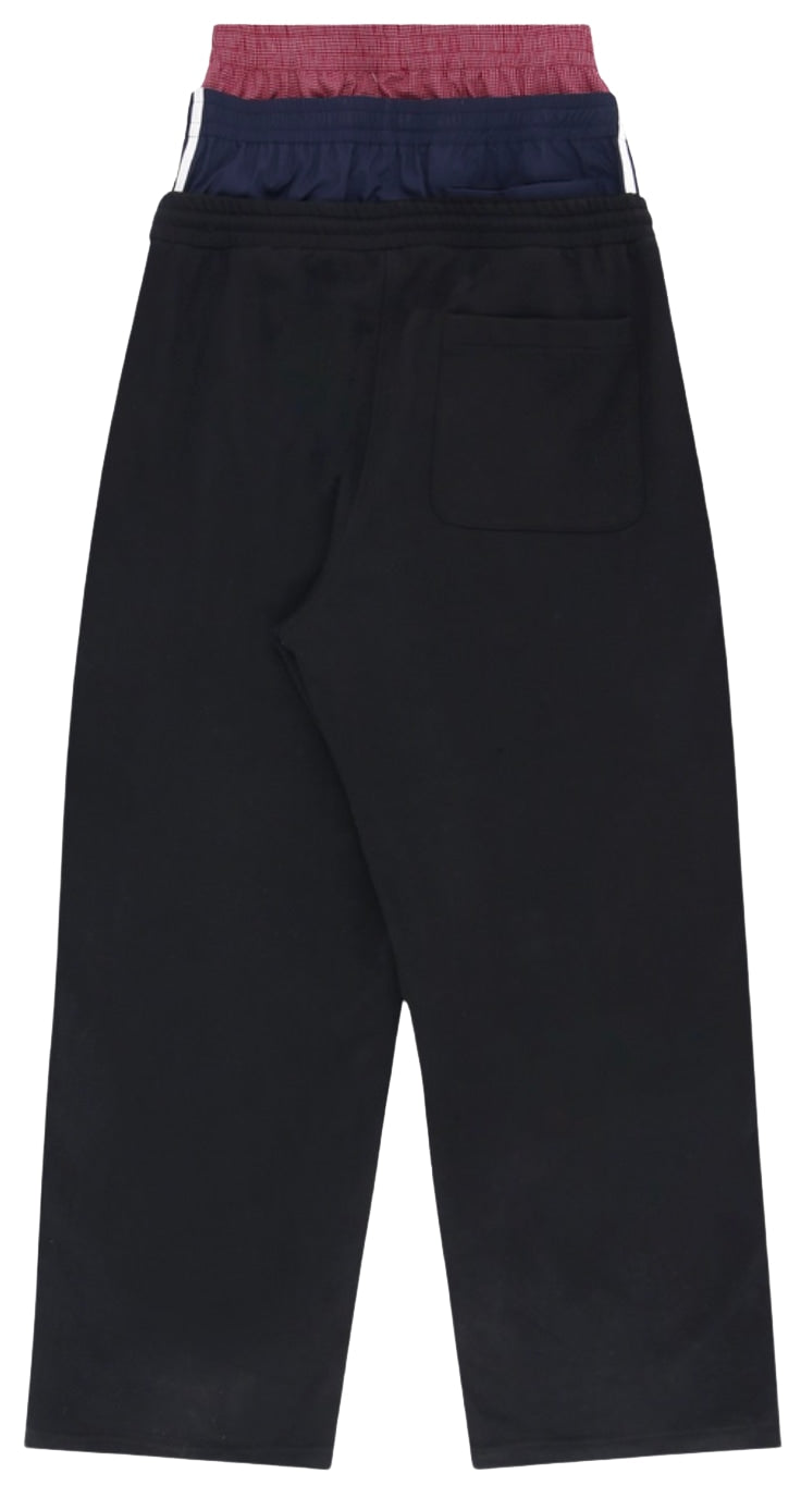 Project G/R '3 Layered' Black Sweatpants