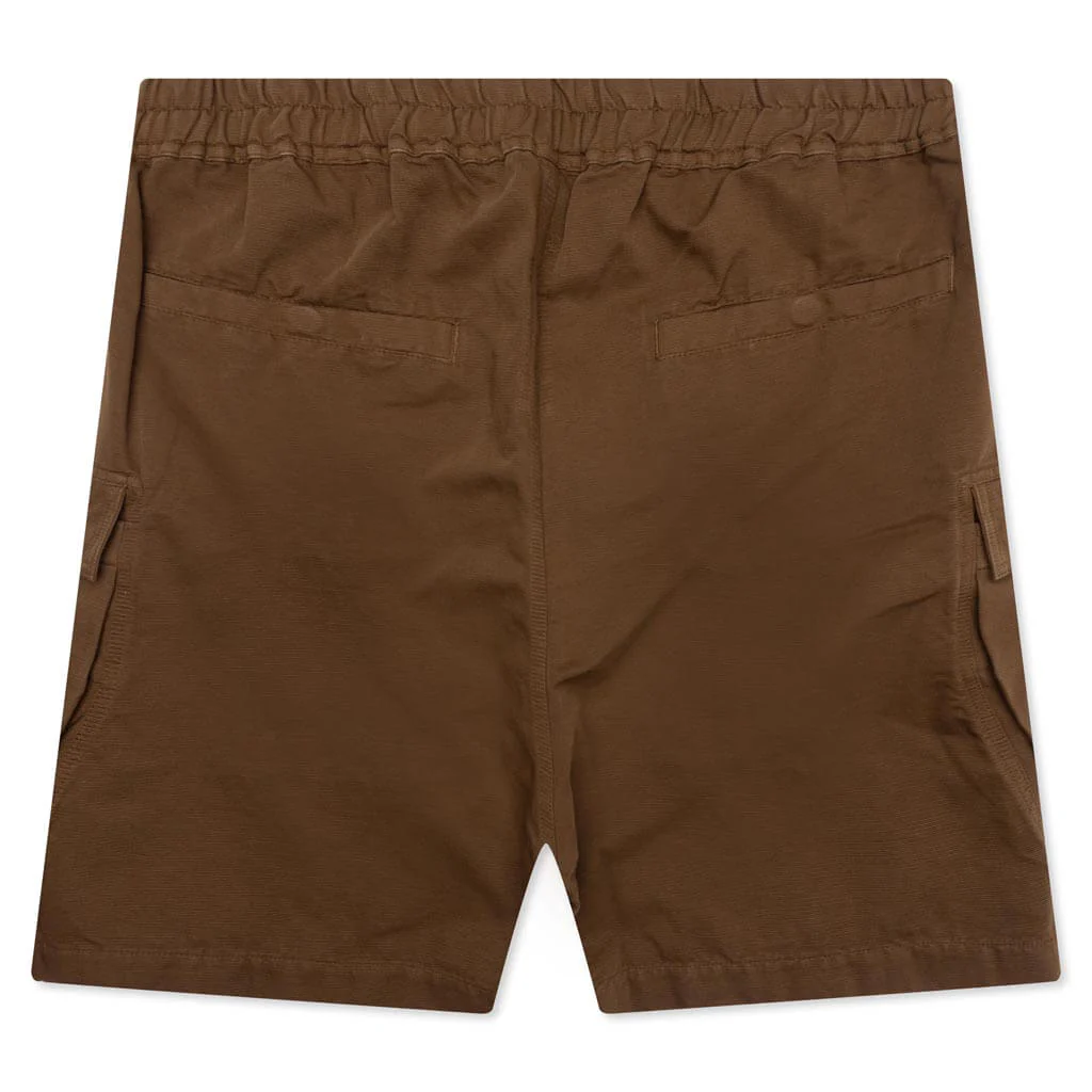 Rick Owens DRKSHDW 'Brown Khaki' Cargobela Shorts