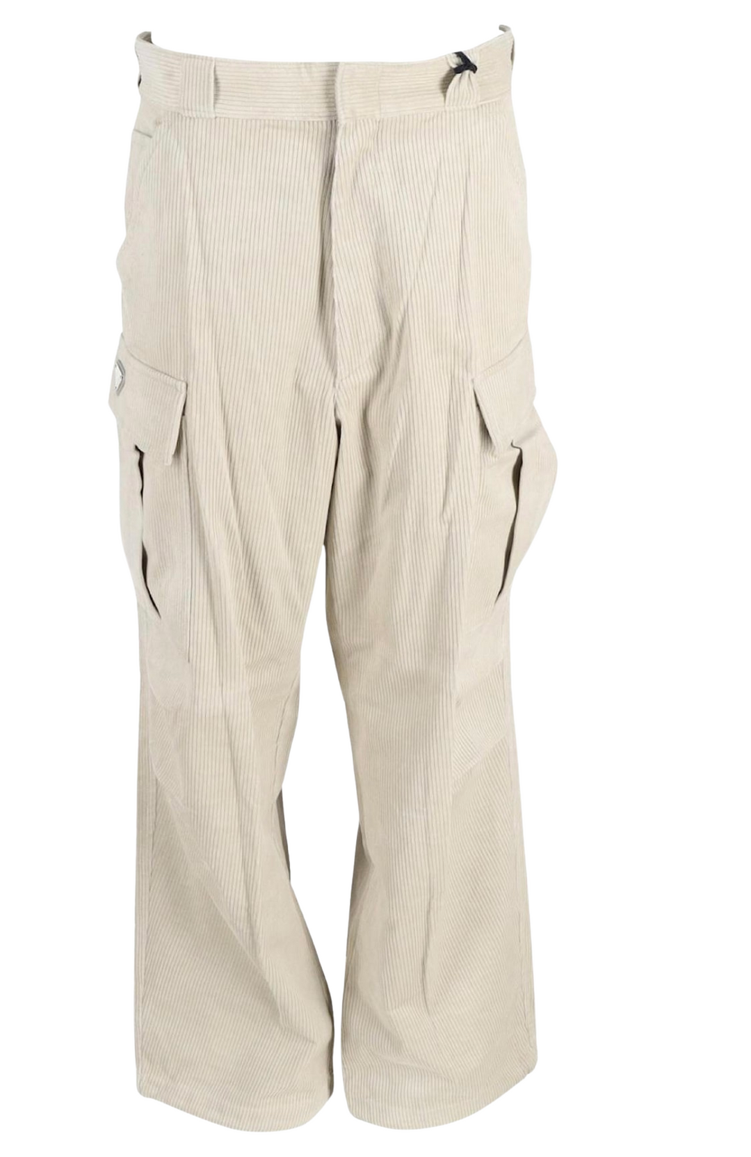 Prada 'Cream' Corduroy Cargo Pants