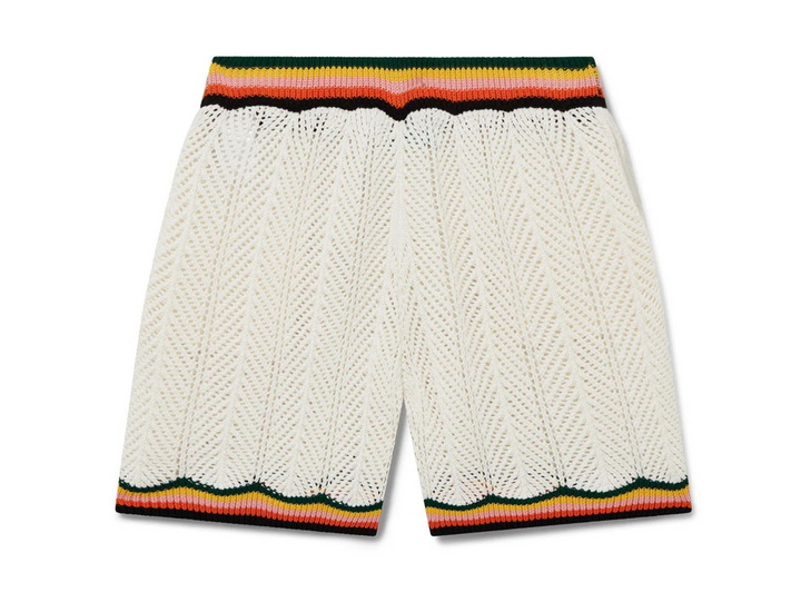 Casablanca 'Chevron' Knit Shorts
