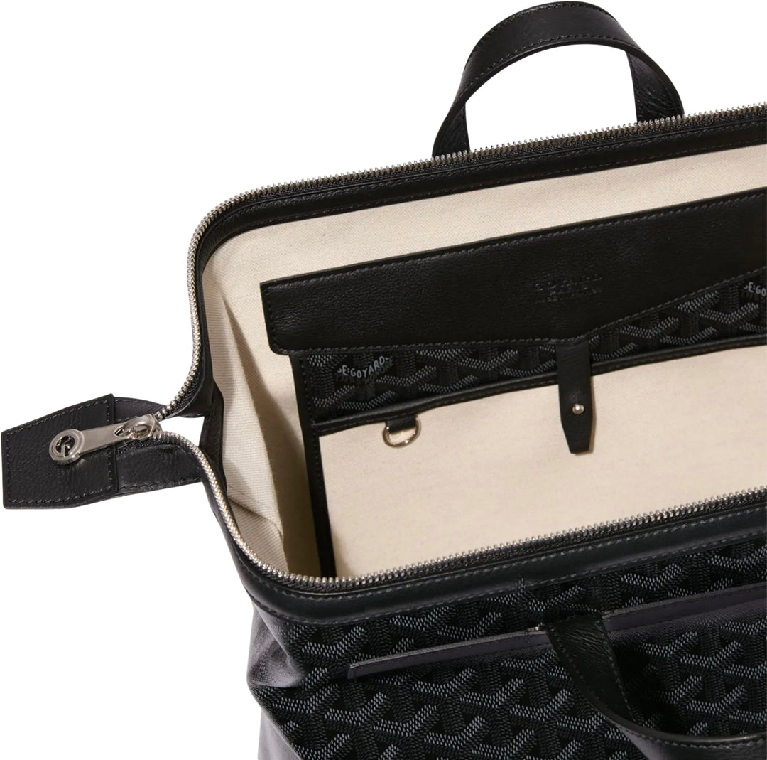 Goyard 'Jet Black' Cisalpin Backpack