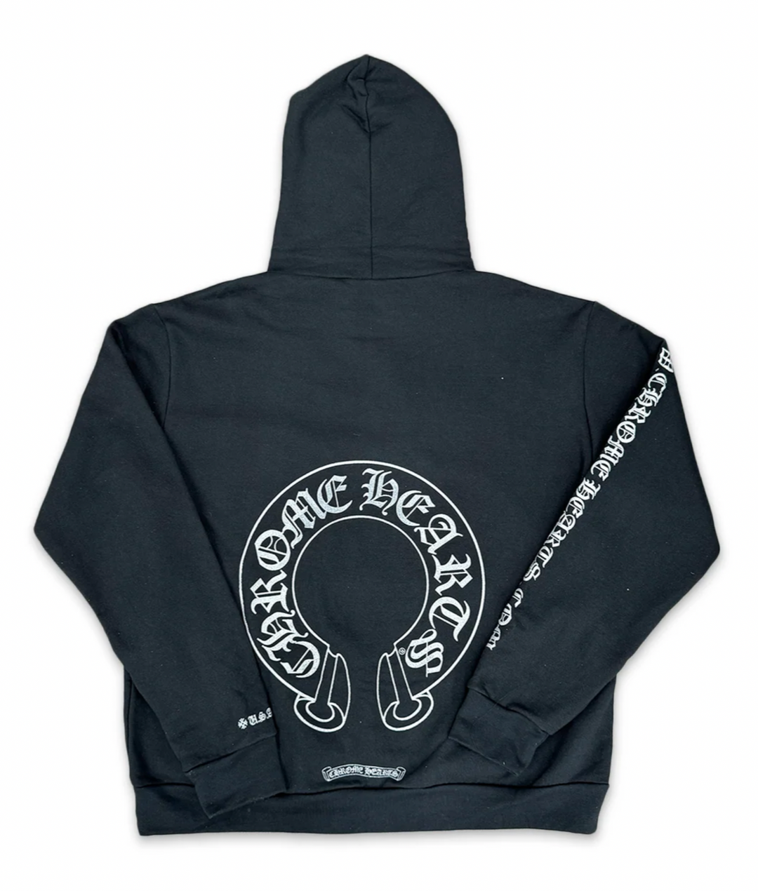 Chrome Hearts Online Exclusive 'Glittered' Black/Silver Hoodie