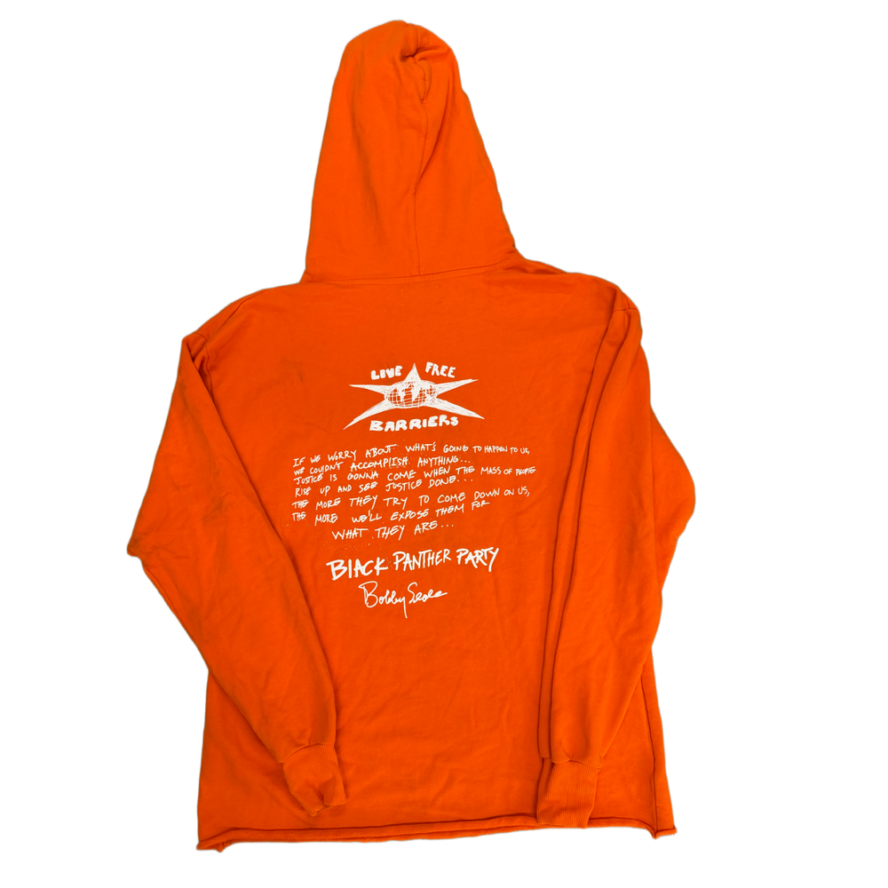 Barriers Worldwide 'Seize The Time' Orange Hoodie