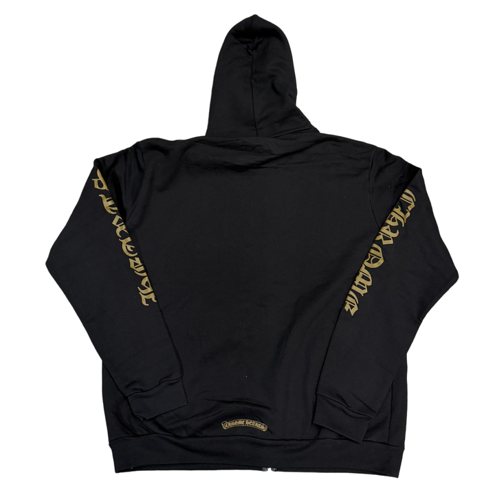 Chrome Hearts 'Olive' Vertical Logo Zip-Up