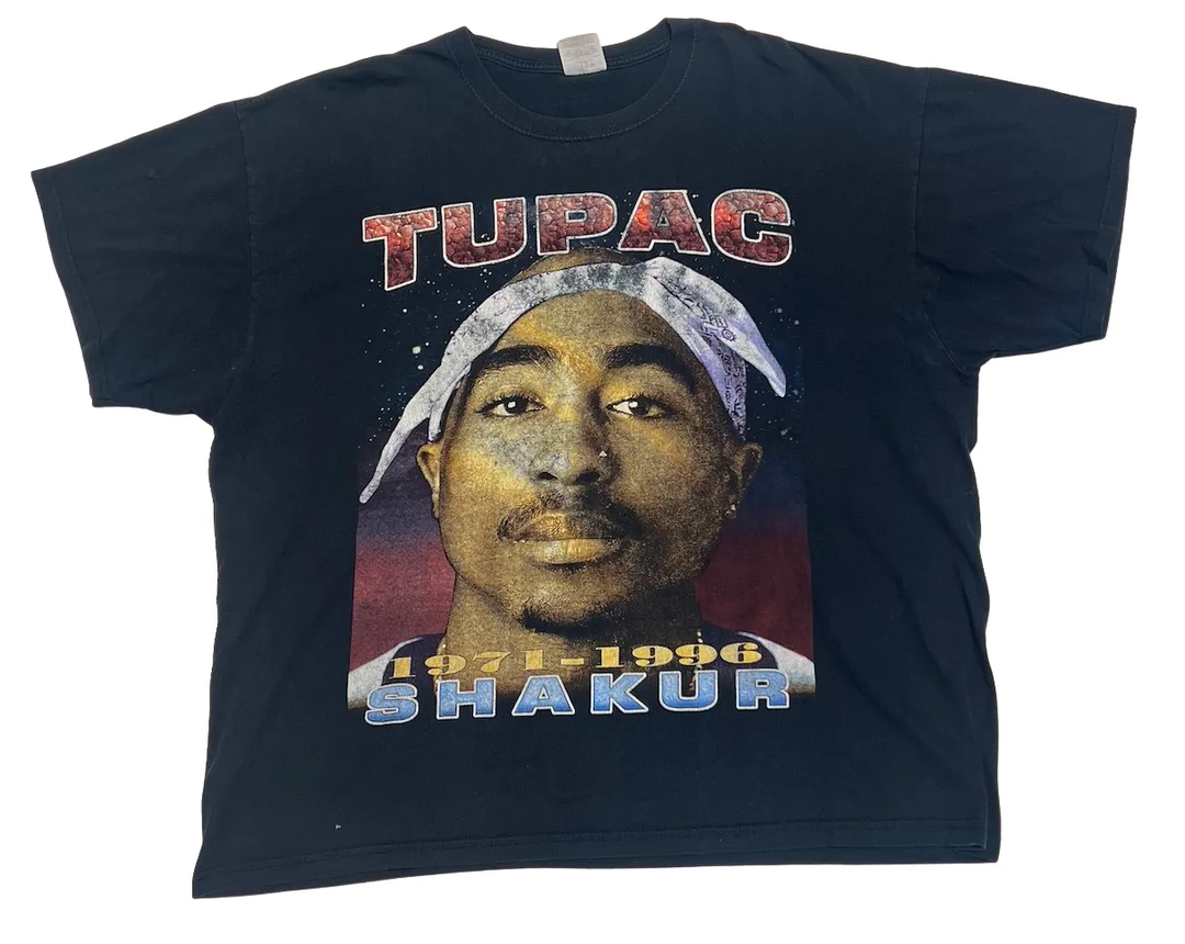 Tupac Shakur 'Against All Odds' Vintage 90s Tee