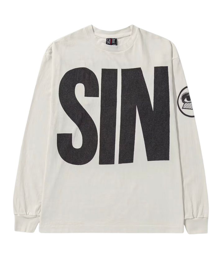 Saint Michael 'Sin' White Longsleeve