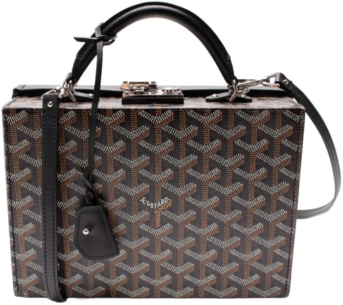 Goyard 'Black' Regina Trunk