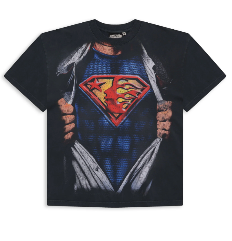 Hellstar 'Halloween Superman' Black Tee