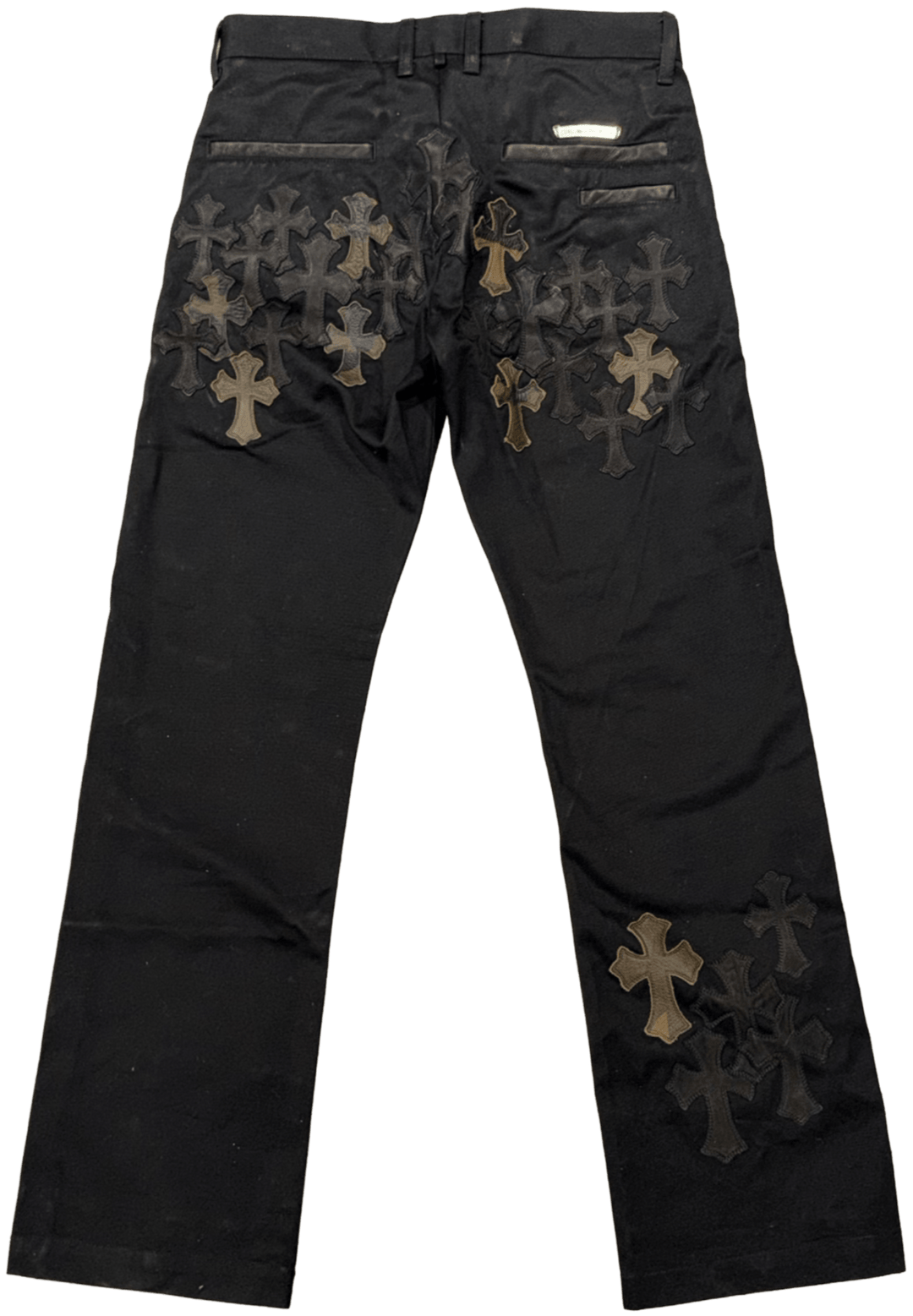 Chrome Hearts 'Black Camo' Flooded Patch Chino Pants