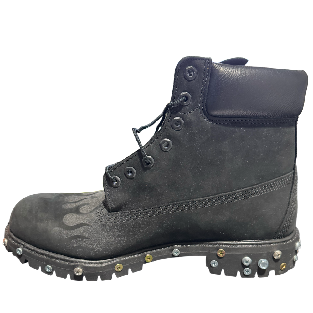 Loso Wav x Greedy Unit x Timberland 'Black' 6 In Boots