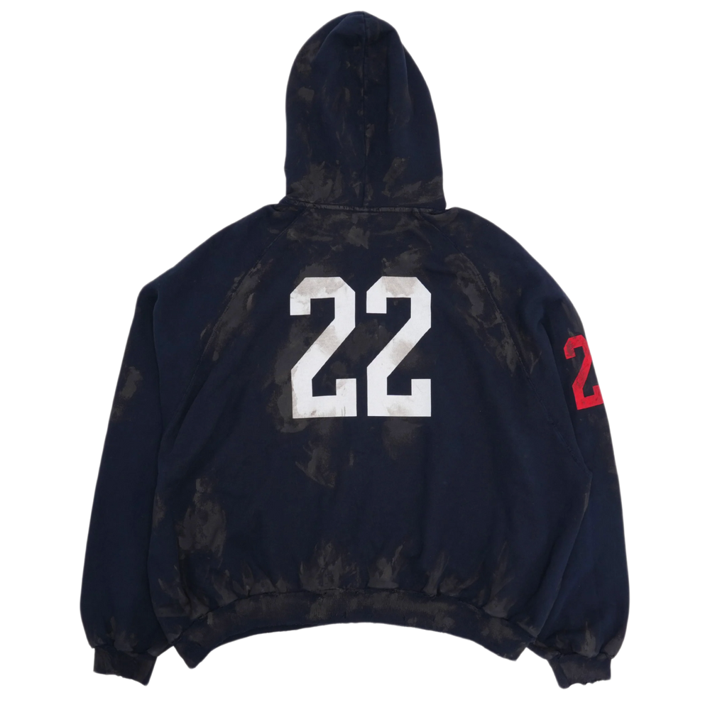 Balenciaga 'Mudshow' Navy Zip-Up