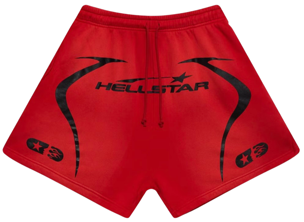 Hellstar 'Warm Up Shorts' Red